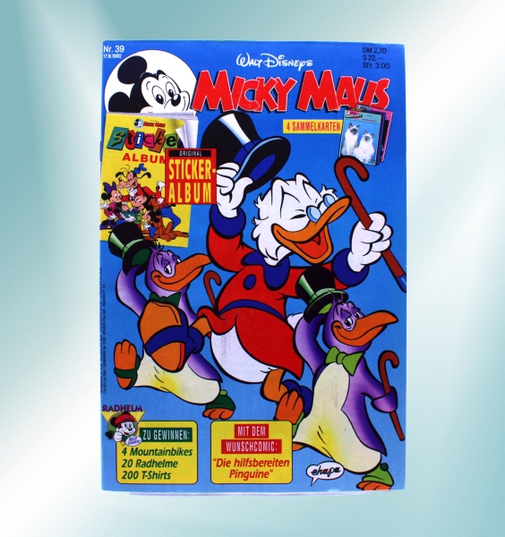 Walt Disneys Micky Maus Comic Nr. 39 (1992): Dagobert Duck - die hilfsbereiten Pinguine von Ehapa